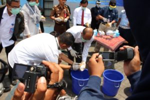 BNNP DIY Musnahkan Shabu 5 Kg Hasil Sitaan dari Bandara