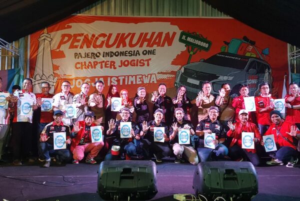 Sinergitas BNNP DIY - Gelora Salam Stop Narkoba Pada Pengukuhan Klub Pajero Indonesia One (PI One) Chapter Jogist (Jogja Istimewa)