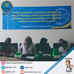 Rapat Sinergitas Institusi Pemerintah Dalam Rangka Advokasi Pembangunan Berwawasan Narkoba