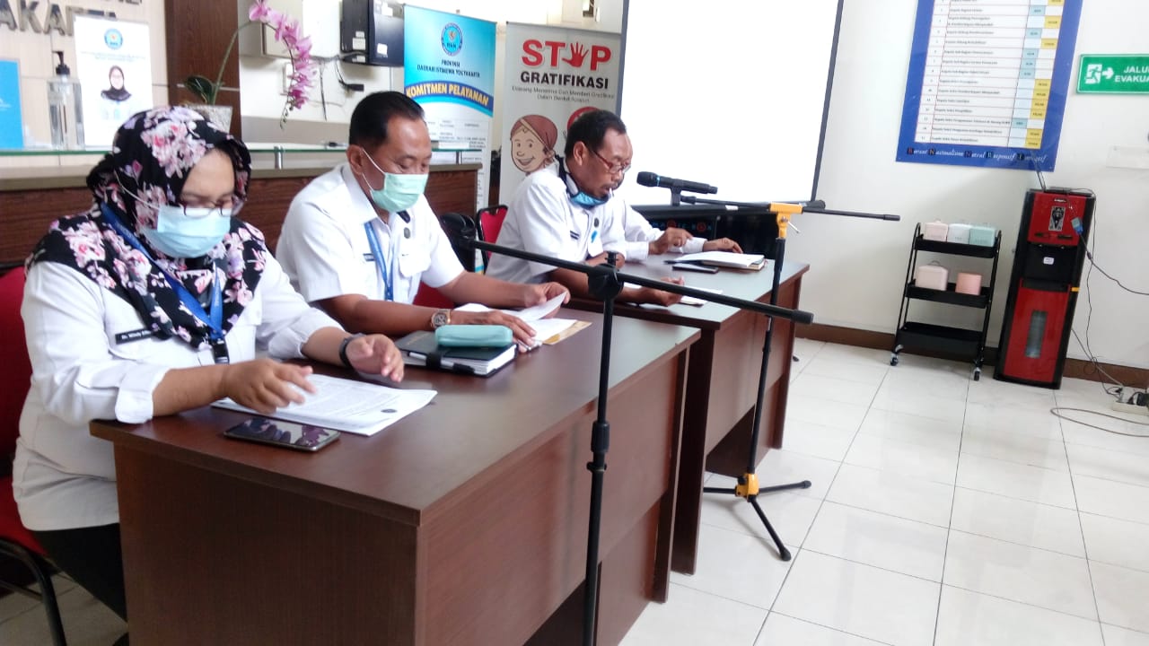 Press Release Capaian Kinerja BNNP DIY dan Jajarannya Tahun Anggaran 2020