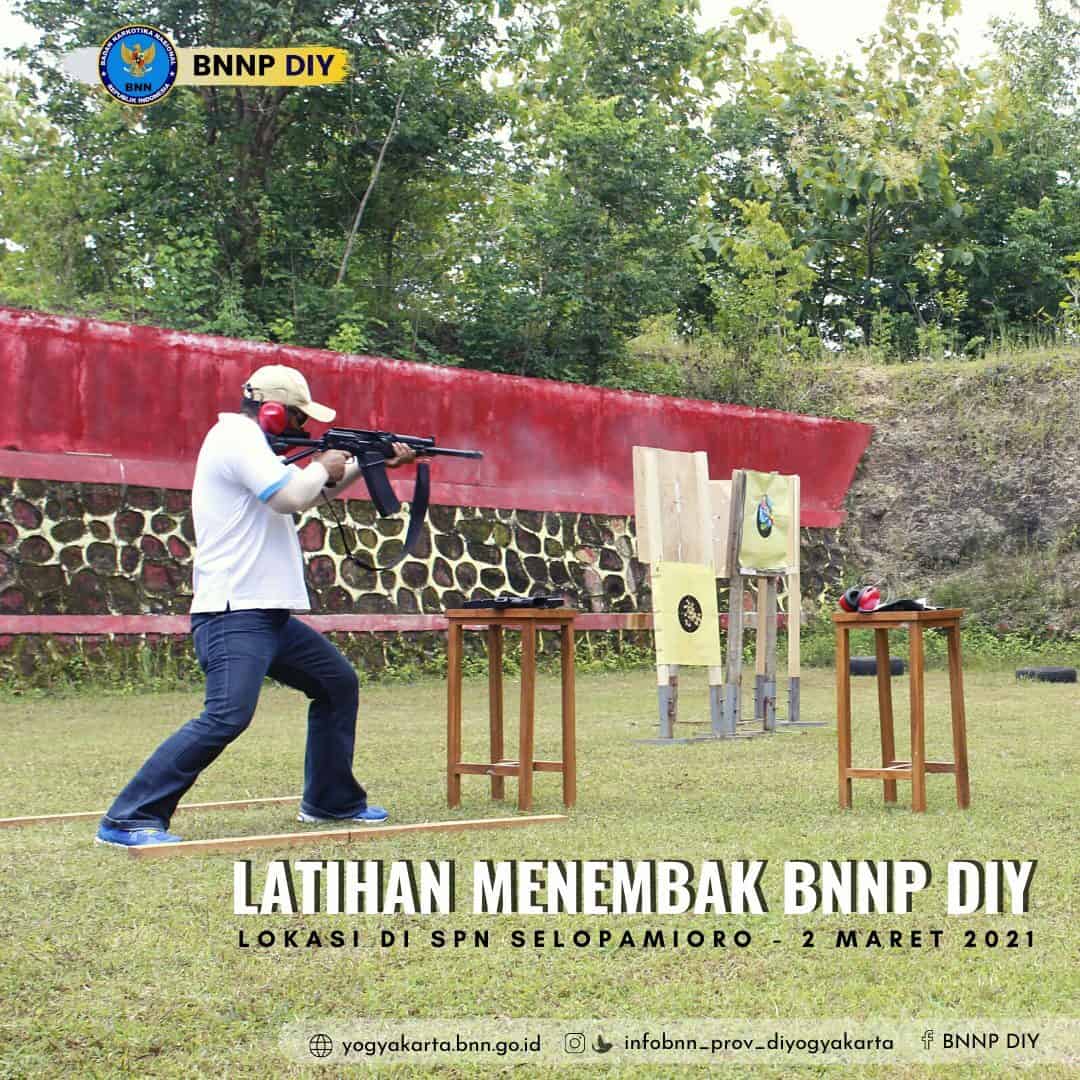 Latihan Menembak BNNP DIY