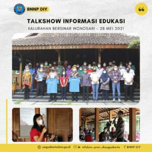 Bupati Gunungkidul Hadiri Talkshow BNNP DIY
