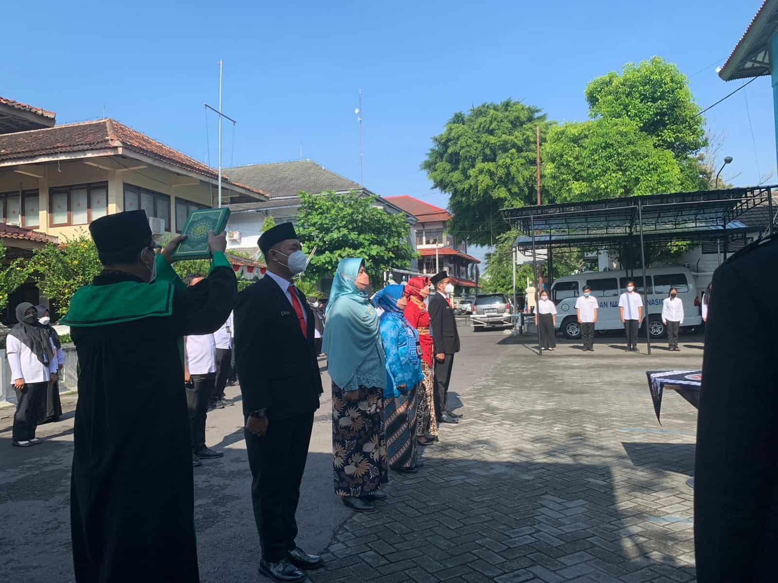 Pelantikan dan pengambilan Sumpah Pejabat Fungsional di lingkungan BNNP DIY