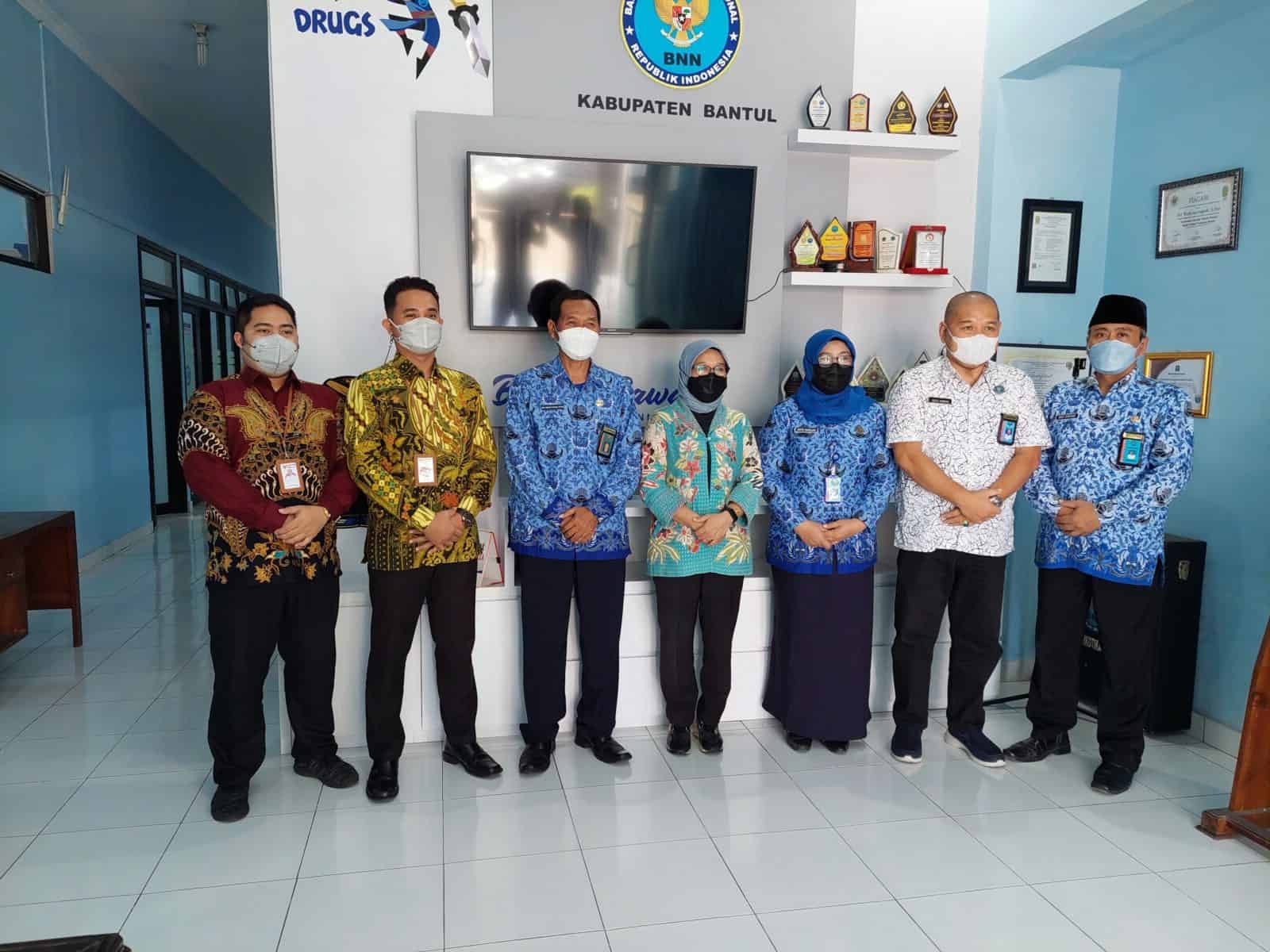 Evaluasi dan Validasi Kapasitas Kelembagaan BNNK Bantul oleh Kemenpan RB