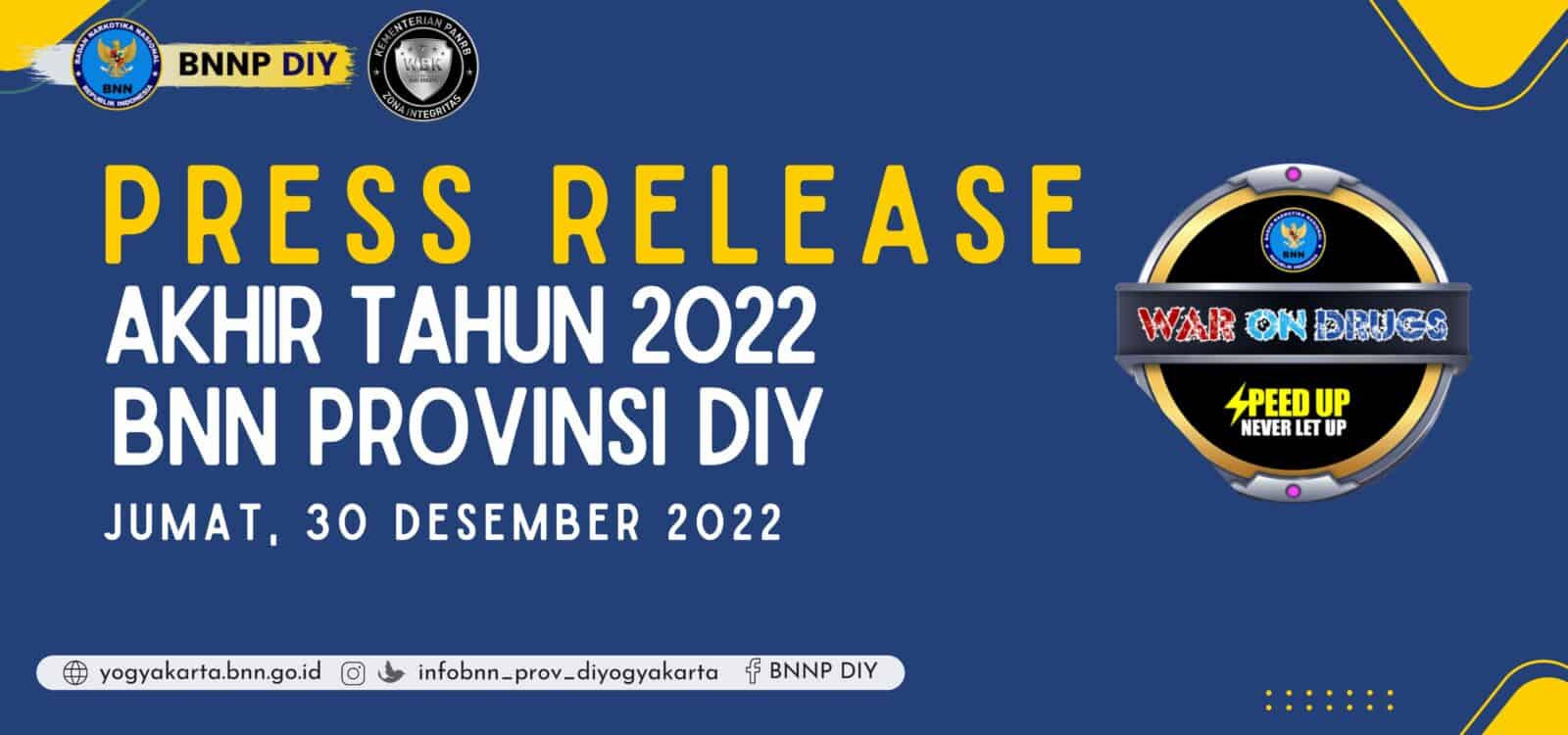 Press Release Akhir Tahun 2022 spanduk