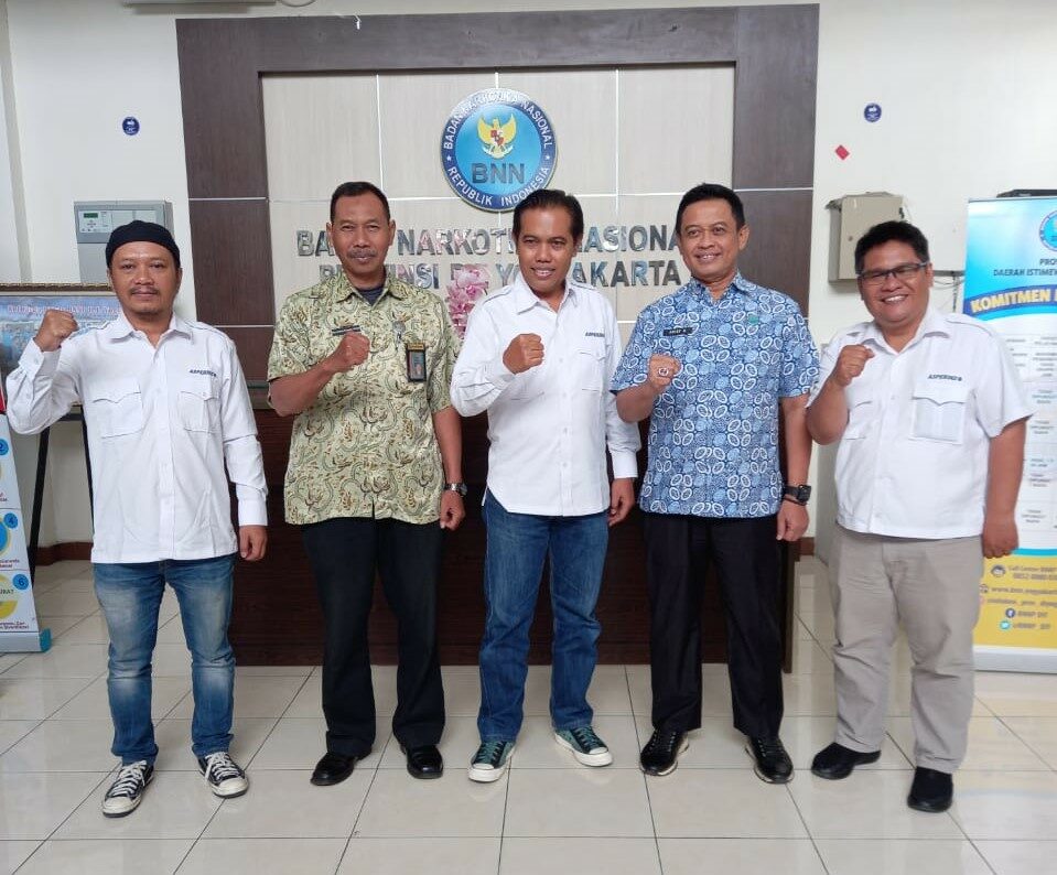 Kerja Sama antara BNNP DIY dengan ASPERINDO (Asosiasi Perusahaan Jasa Pengiriman Ekspres, Pos dan Logistik Indonesia) Daerah Istimewa Yogyakarta