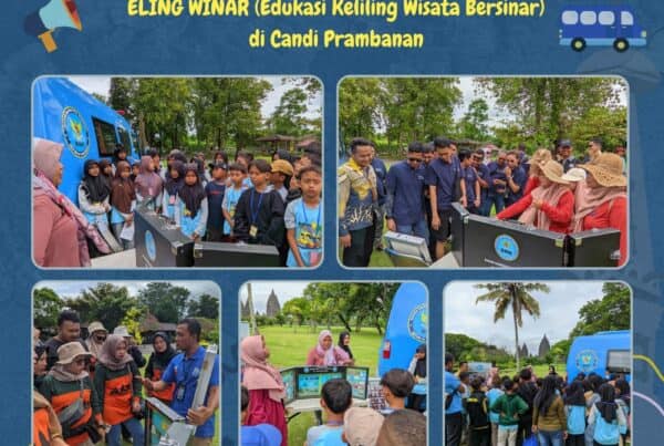 ELING WINAR (Edukasi Keliling Wisata Bersinar ) di Candi Prambanan, Yogyakarta